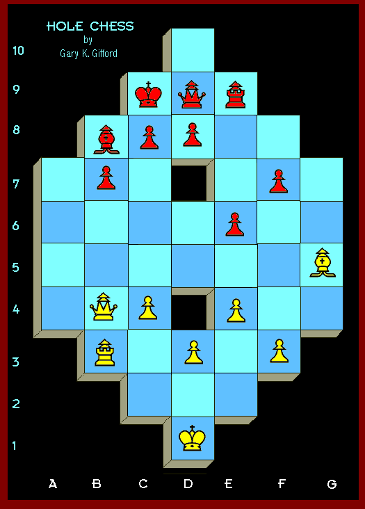 Hole Chess sample game