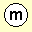 circle with a m