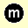 circle with a m