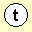 circle with a t
