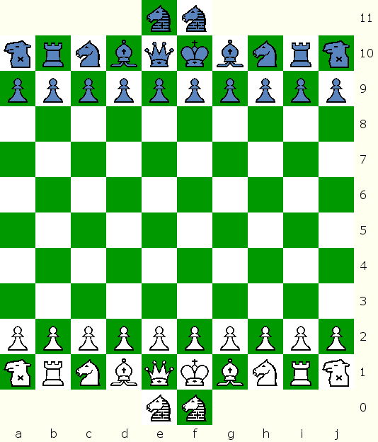Sorcerer Chess starting position 2