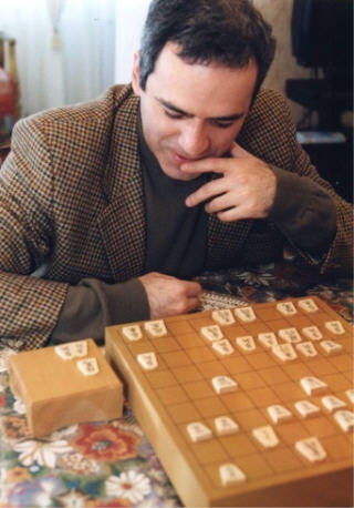 Kasparov plays shogi